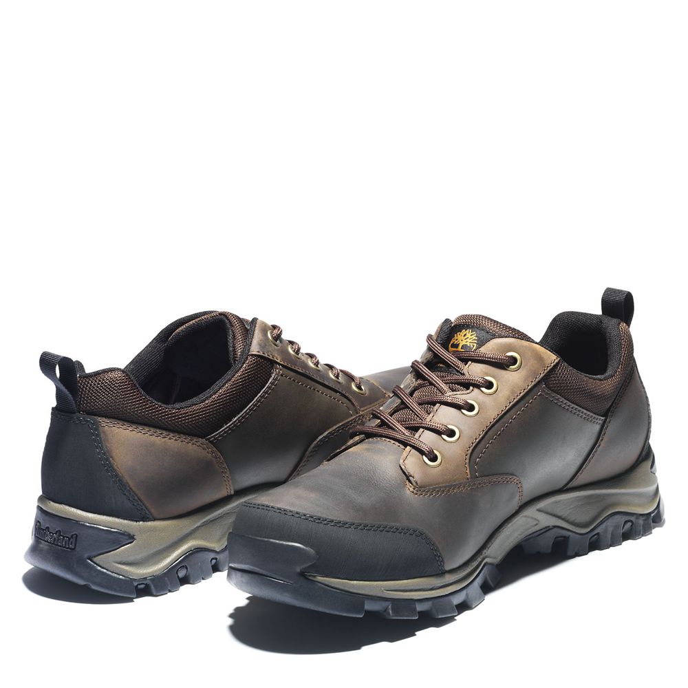 Zapatos de Montaña Timberland Argentina Hombre - Keele Ridge Waterproof - Marrones - NEYAKU-039